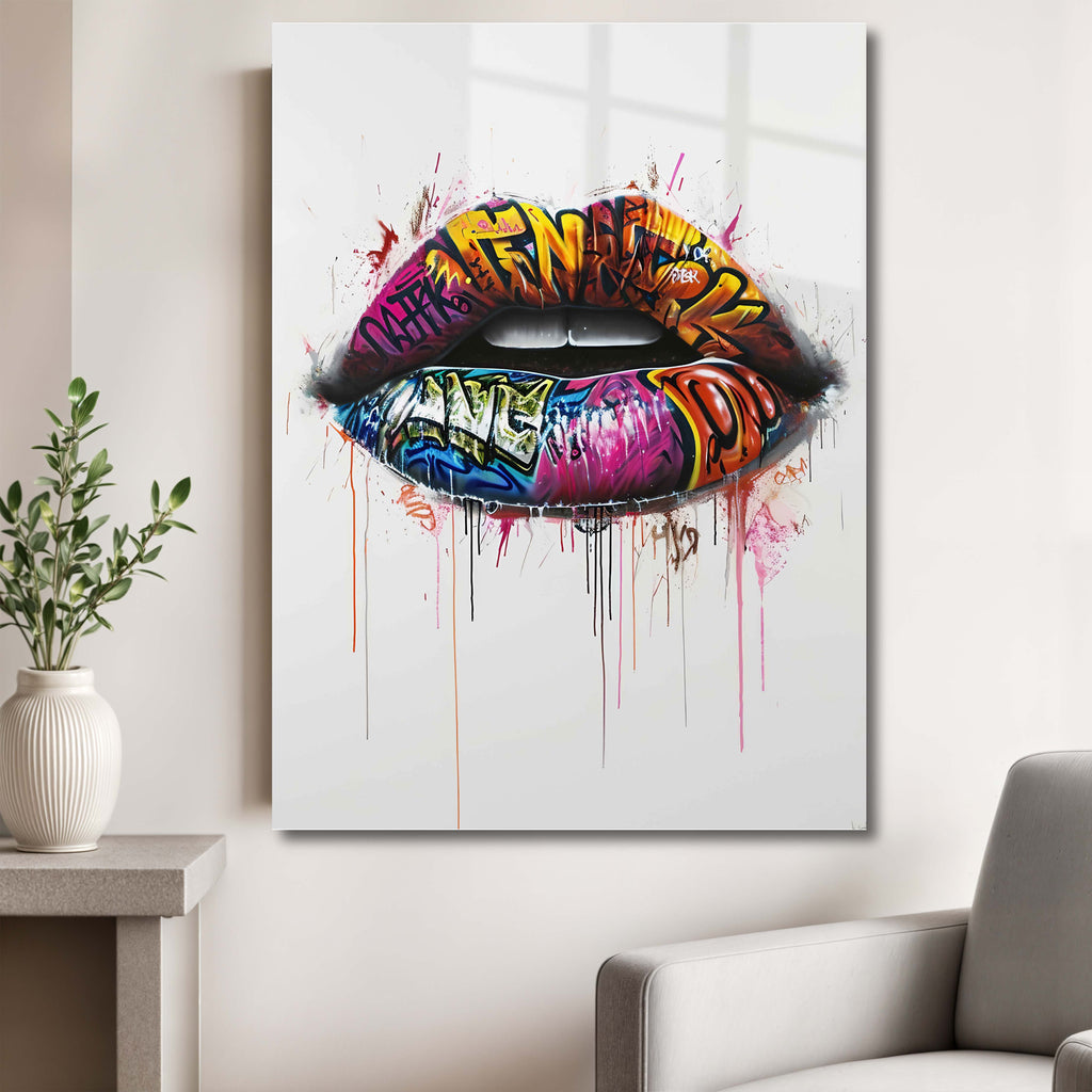 Graffiti Lips