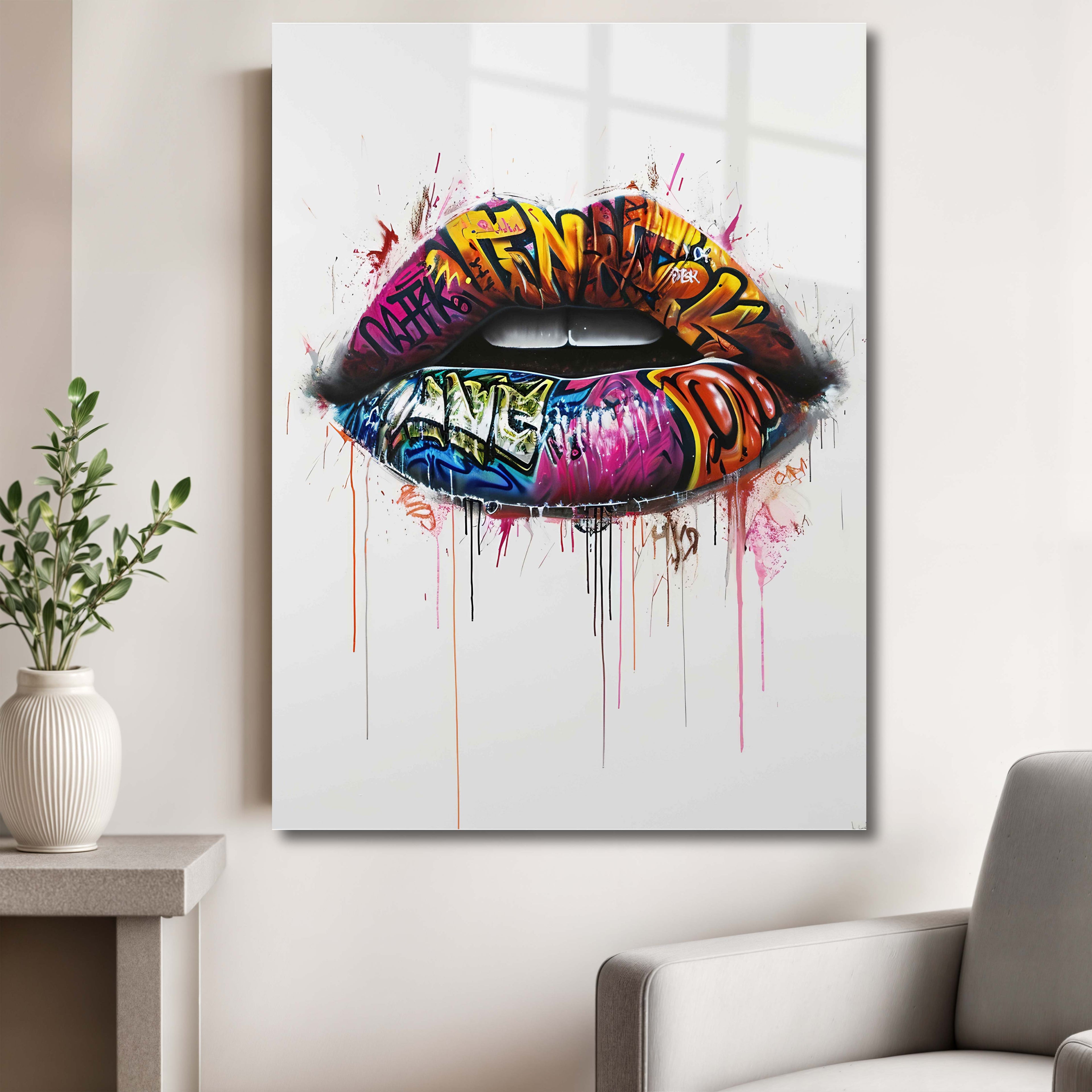 Graffiti Lips