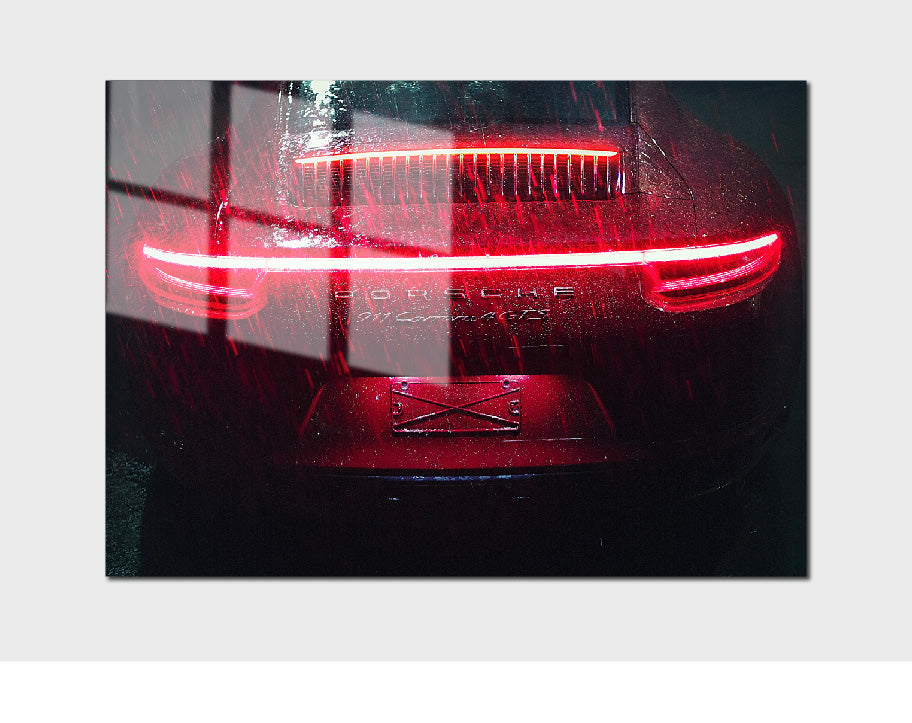 Porsche Rear View