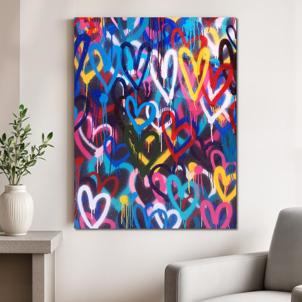 Love Heart Graffiti
