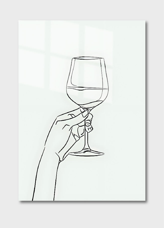Minimal Wine Glass