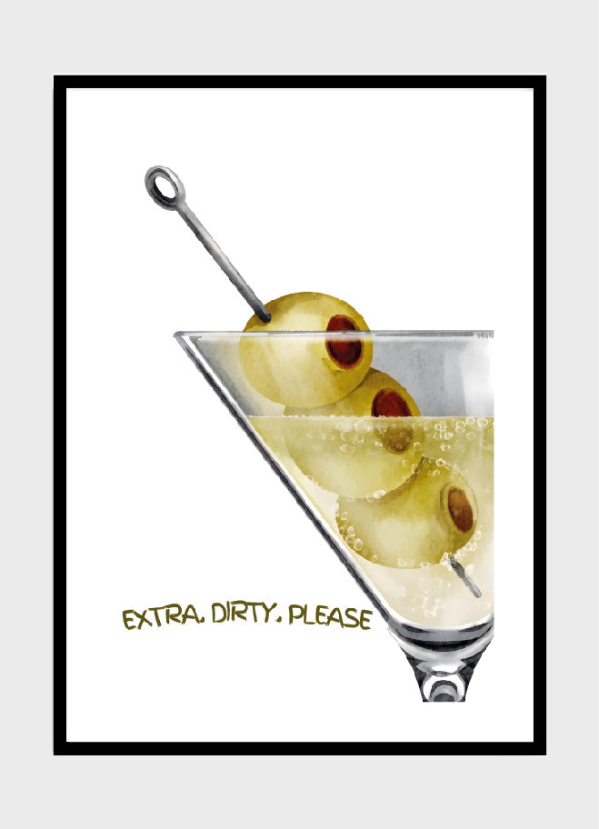 Extra Dirty Martini