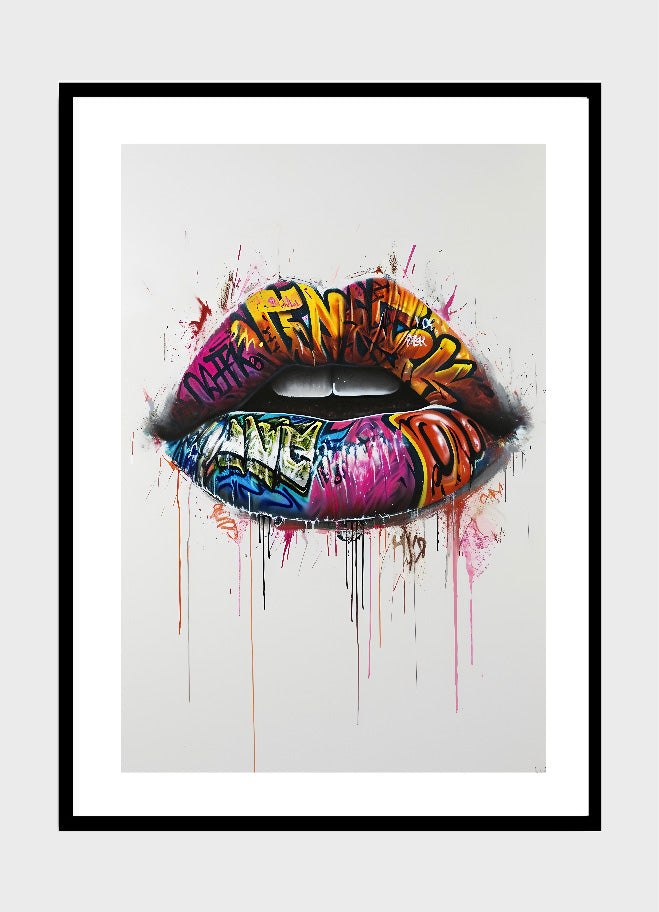 Graffiti Lips