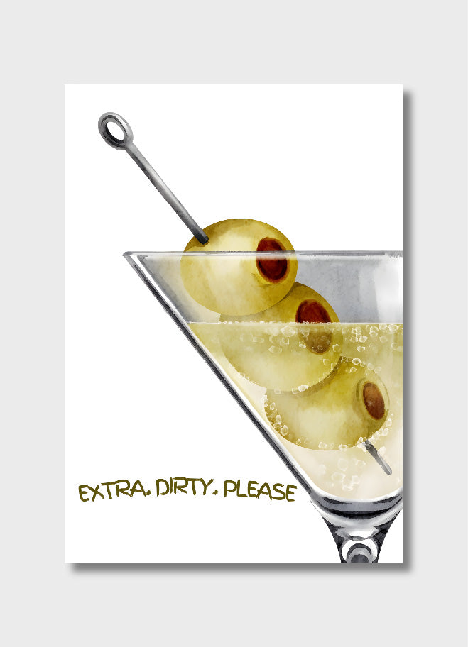Extra Dirty Martini