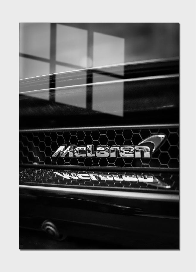 Mclaren Rear View Badge