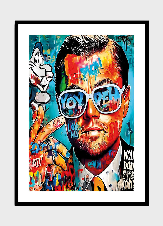 Wolf Of Wall Street Pop Art