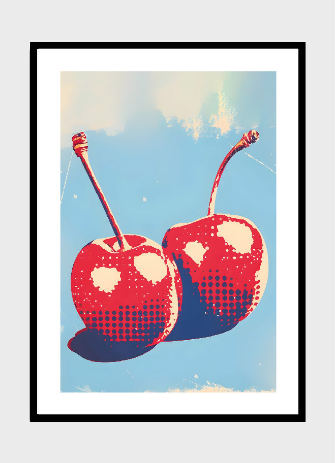 Cherries Pop Art