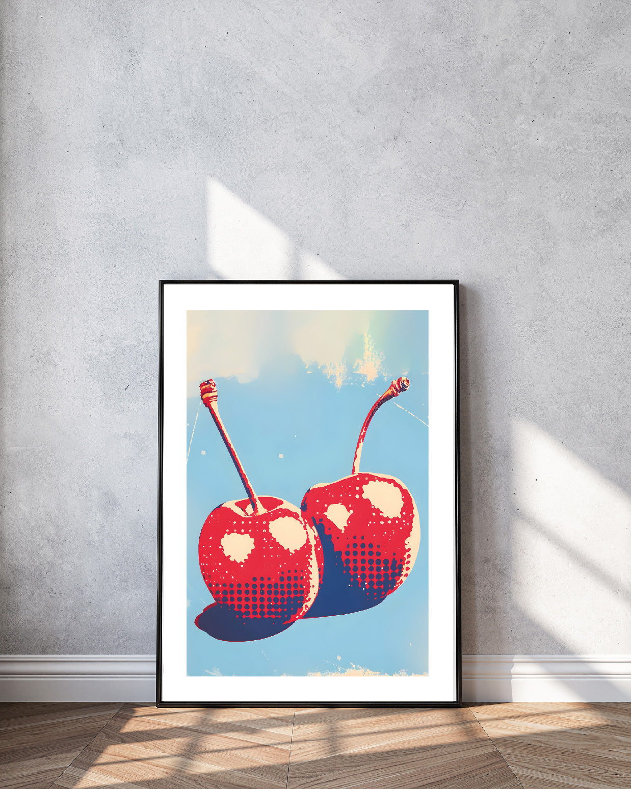 Cherries Pop Art