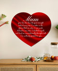 Mothers Day Love heart Print