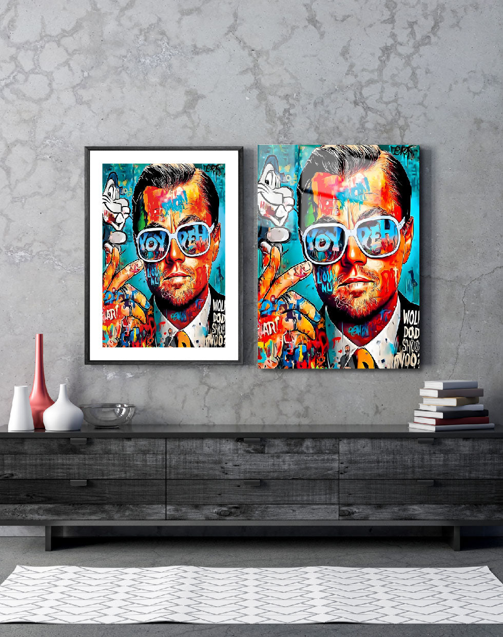 Wolf Of Wall Street Pop Art