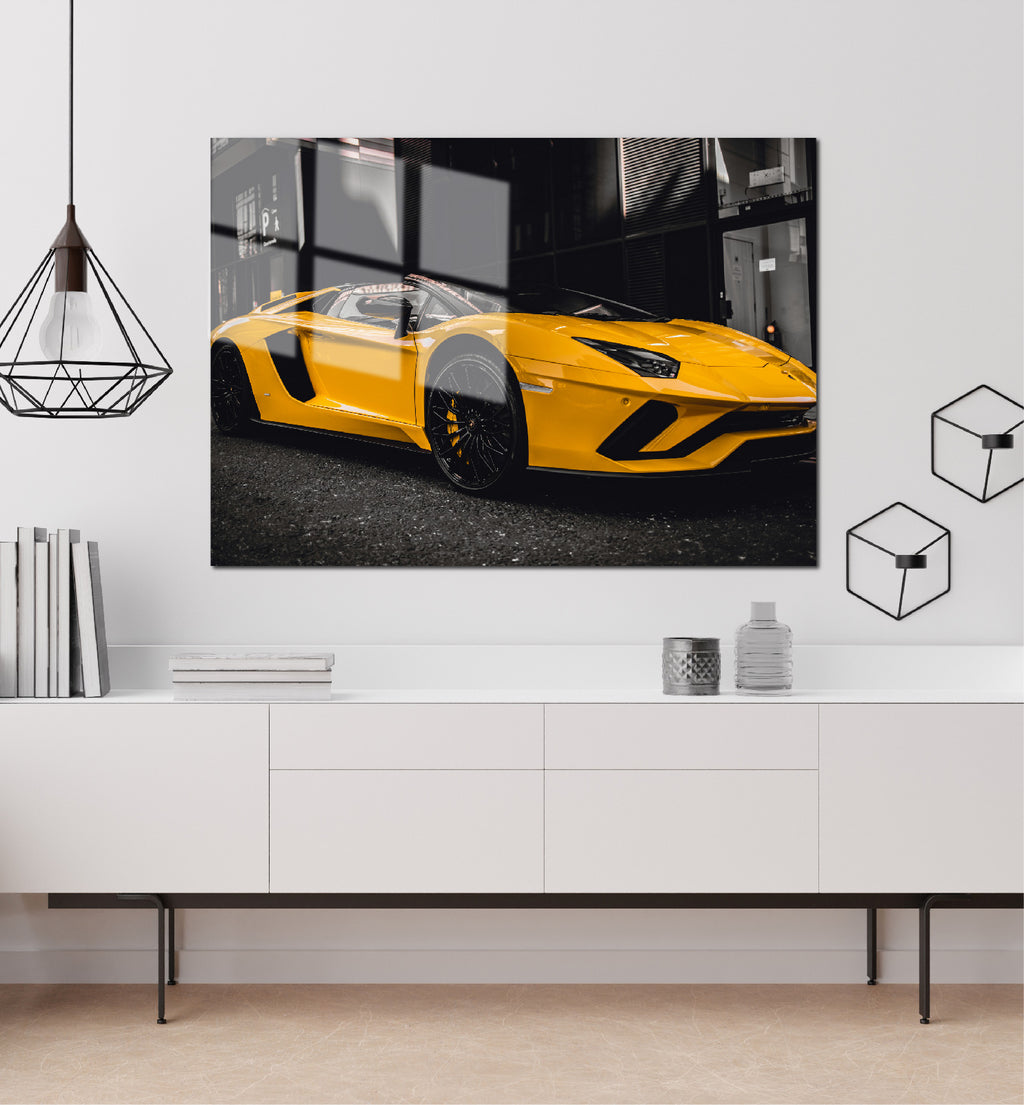 Lamborghini Side View
