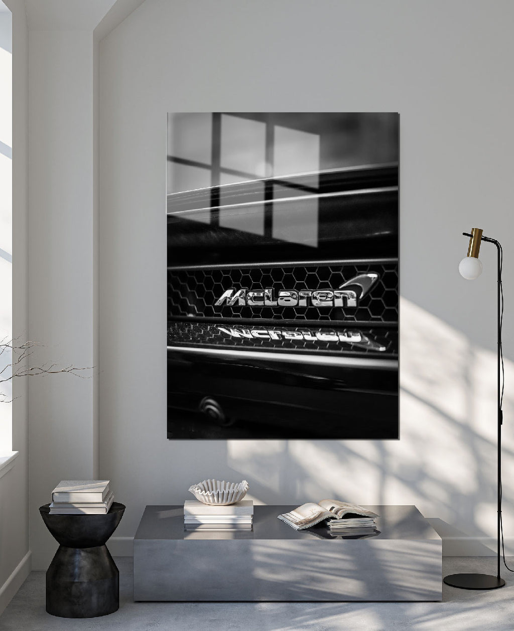 Mclaren Rear View Badge