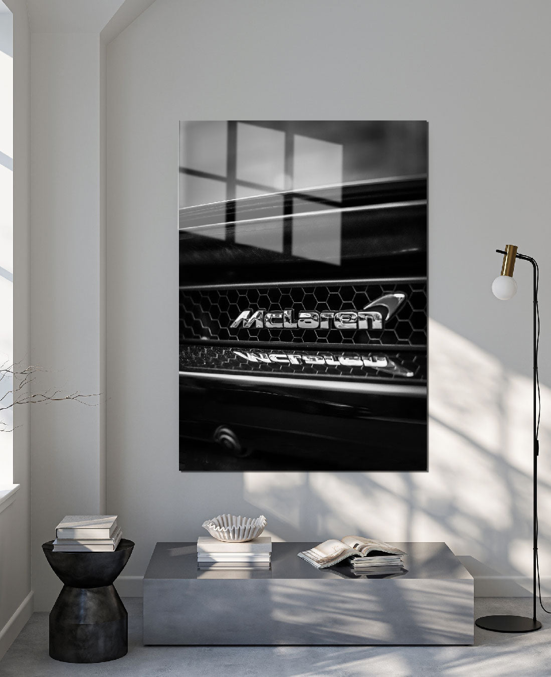 Mclaren Rear View Badge
